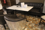 Мека мебел за лоби на хотел с дизайнерска визия